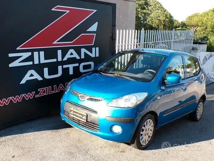 Usata Hyundai i10 66 CV (48 kW) 2008 Blu/azzurro Utilitaria