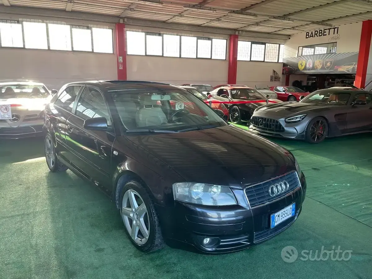 Usata Audi A3 150 CV (110 kW) 2005 Nero Utilitaria