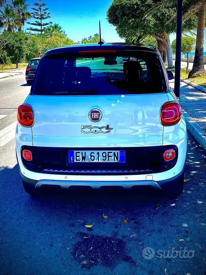 Usata Fiat 500L Trekking 85 CV (62 kW) 2015 Bianco Monovolume