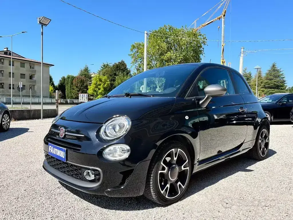Usata Fiat 500 Sport 69 CV (50 kW) 2019 Nero Utilitaria