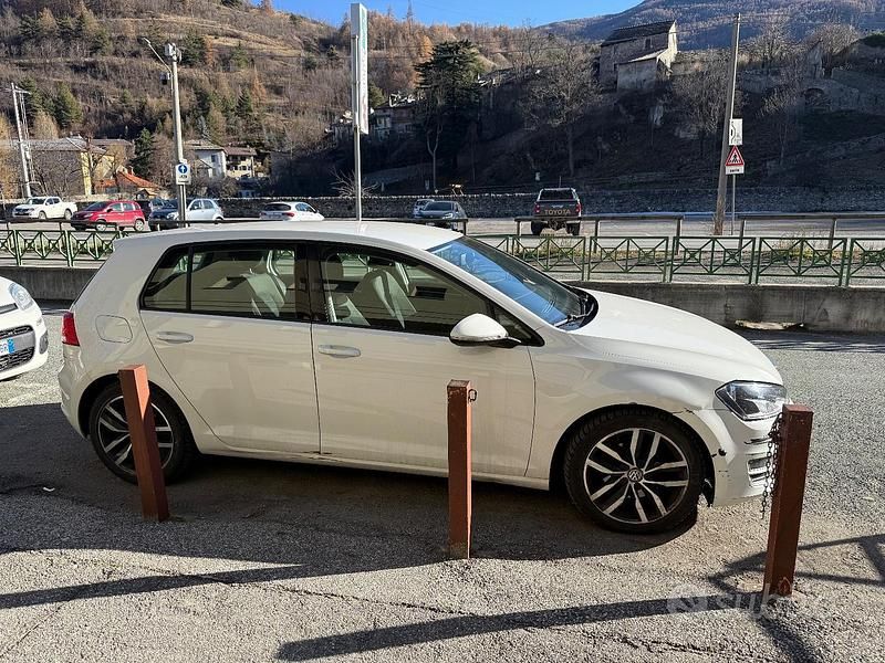 Usata VW Golf VII 2014 Bianco Berlina
