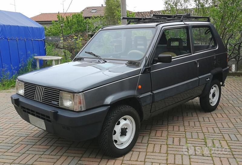 Usata Fiat Panda 4x4 50 CV (36 kW) 1987 Grigio Utilitaria