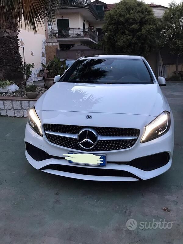 Usata Mercedes A180 109 CV (80 kW) 2018 Bianco Utilitaria