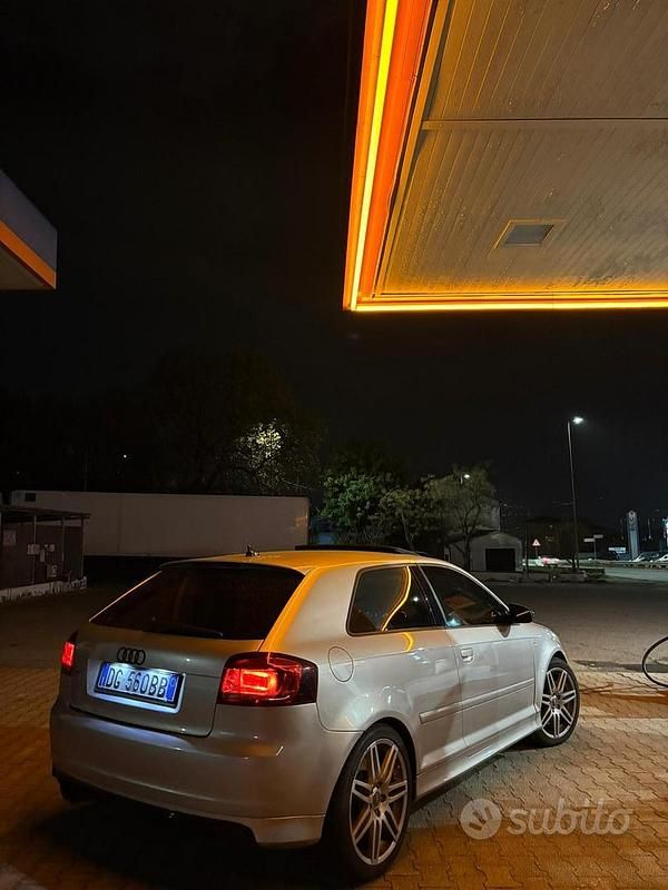 Usata Audi S3 265 CV (194 kW) 2007 Grigio Utilitaria