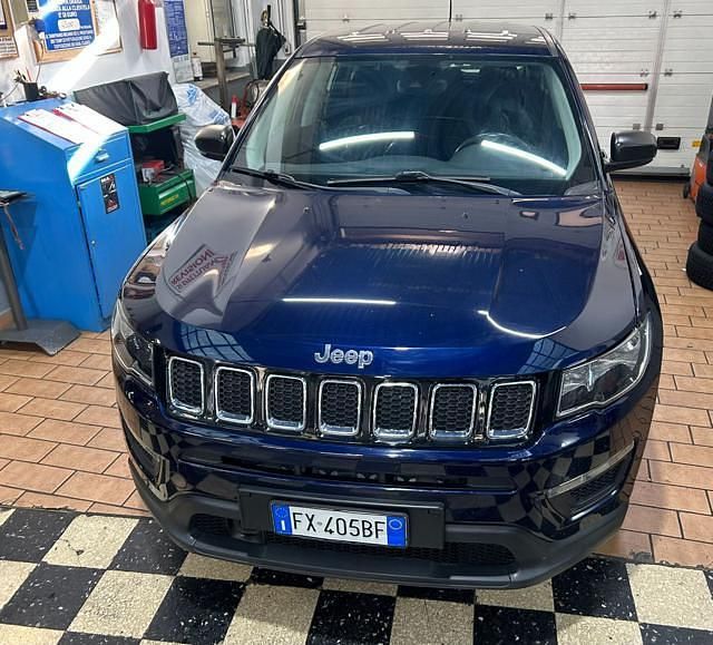 Usata Jeep Compass Sport 120 CV (88 kW) 2019 Blu SUV