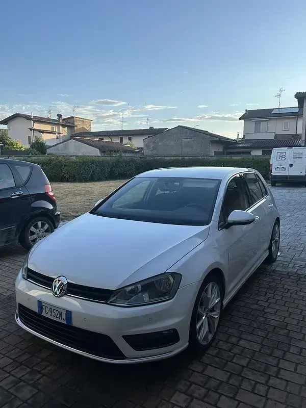 Usata VW Golf VII Edition 110 CV (80 kW) 2016 Bianco Berlina