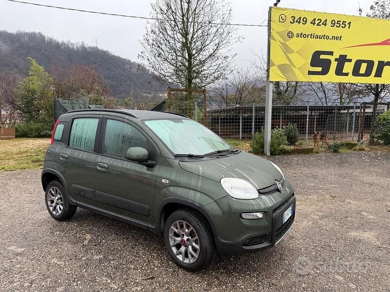 Usata Fiat Panda 4x4 S 86 CV (63 kW) 2020 Verde Utilitaria