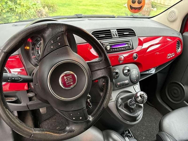 Usata Fiat 500 Sport 101 CV (74 kW) 2007 Rosso Utilitaria