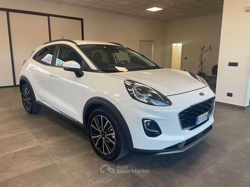 Usata Ford Puma Titanium 125 CV (91 kW) 2021 Bianco Station wagon