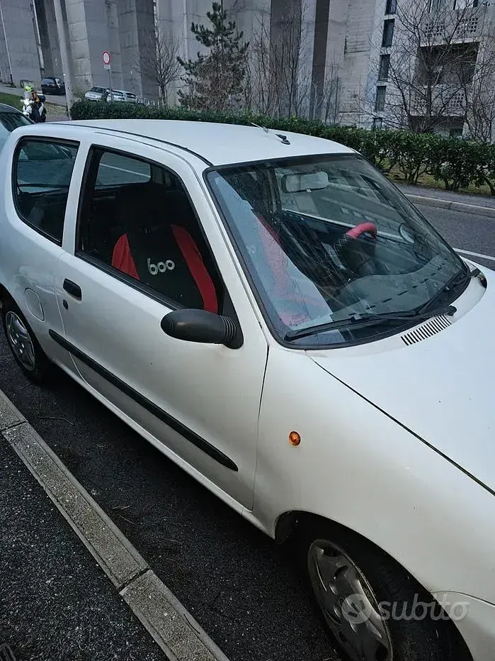 Usata Fiat Seicento 54 CV (39 kW) 2000 Bianco Utilitaria