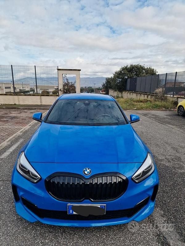 Usata BMW 118 M Sport 150 CV (110 kW) 2021 Blu Utilitaria