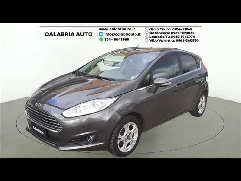 Usata Ford Fiesta Titanium 101 CV (74 kW) 2017 Grigio Utilitaria