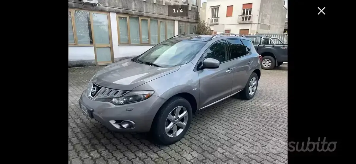 Usata Nissan Murano 256 CV (188 kW) 2009 Grigio SUV
