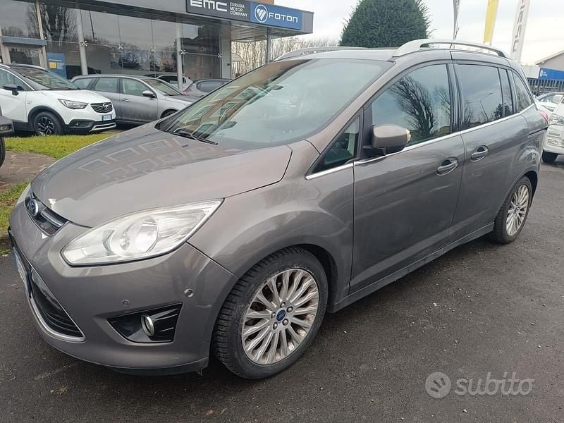 Usata Ford Grand C-Max 125 CV (91 kW) 2013 Grigio Monovolume