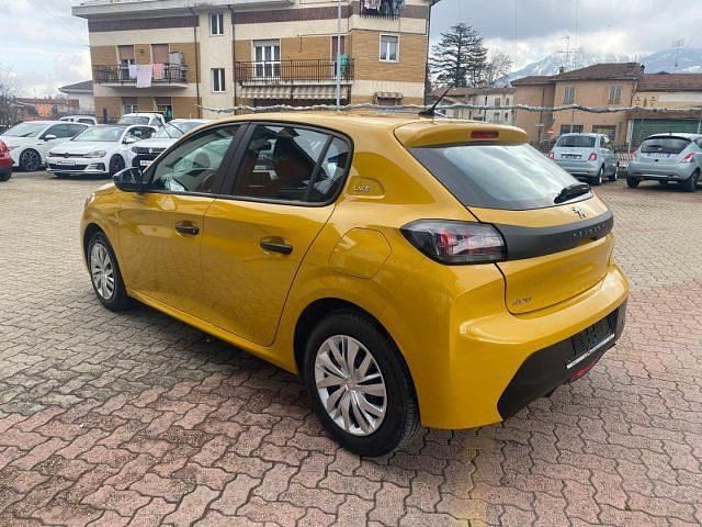 Usata Peugeot 208 101 CV (74 kW) 2022 Giallo Utilitaria