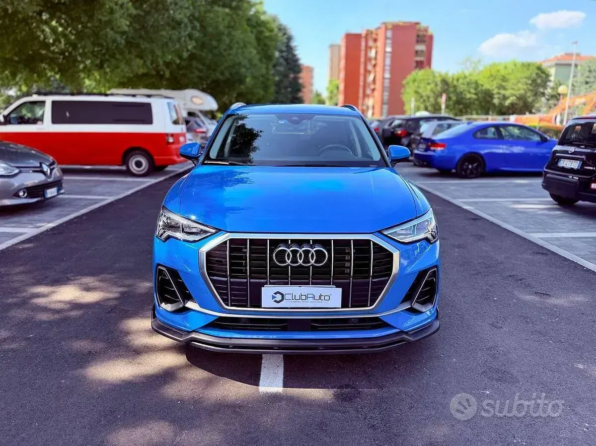 Usata Audi Q3 S-Line 150 CV (110 kW) 2022 Blu/azzurro SUV