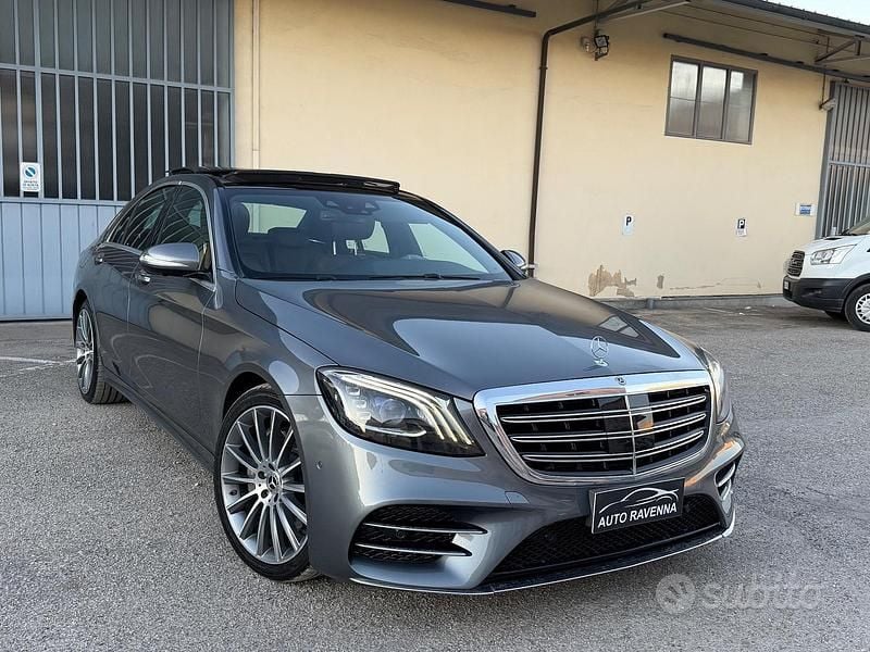 Usata Mercedes S350 Premium Plus 286 CV (210 kW) 2018 Grigio Berlina