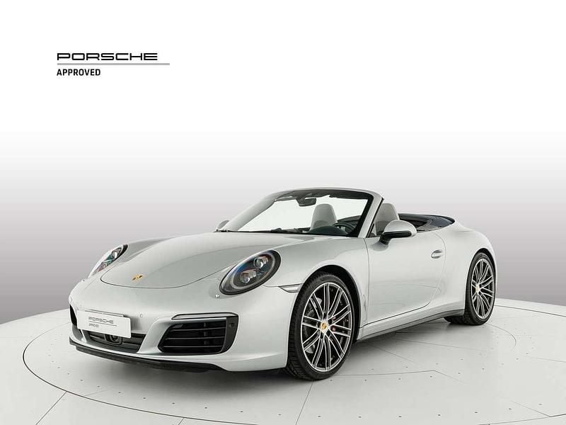 Usata Porsche 911 Carrera 4S Cabriolet 420 CV (308 kW) 2018 Argento Cabrio