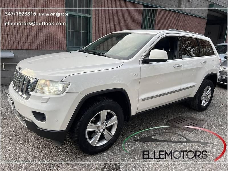 Usata Jeep Grand Cherokee Overland 250 CV (183 kW) 2012 Bianco SUV
