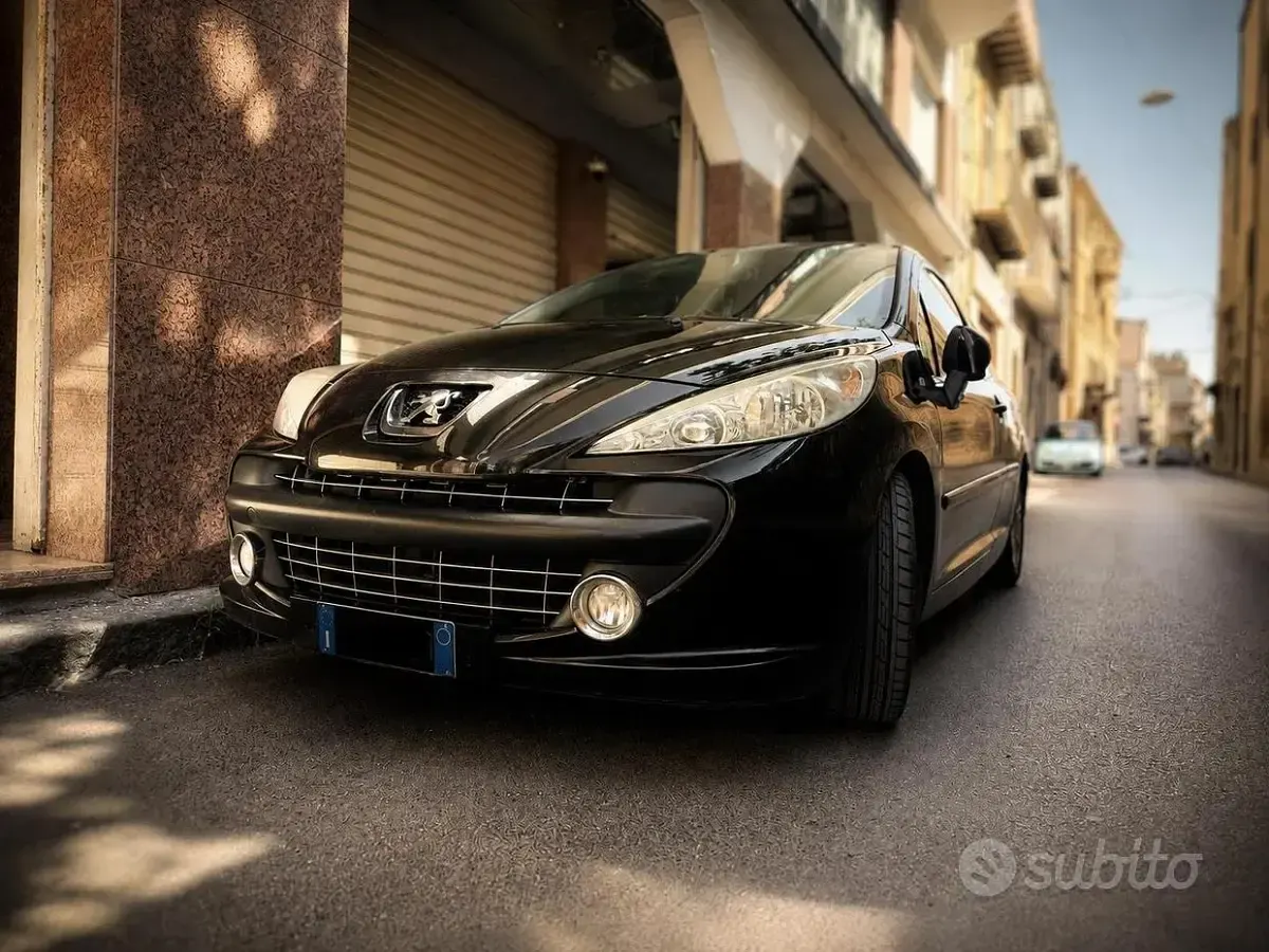 Usata Peugeot 207 120 CV (88 kW) 2009 Nero Berlina