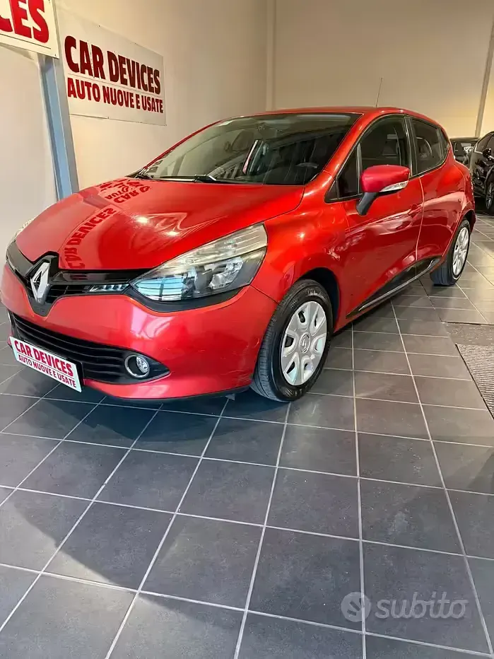 Usata Renault Clio IV 90 CV (66 kW) 2016 Arancione Berlina