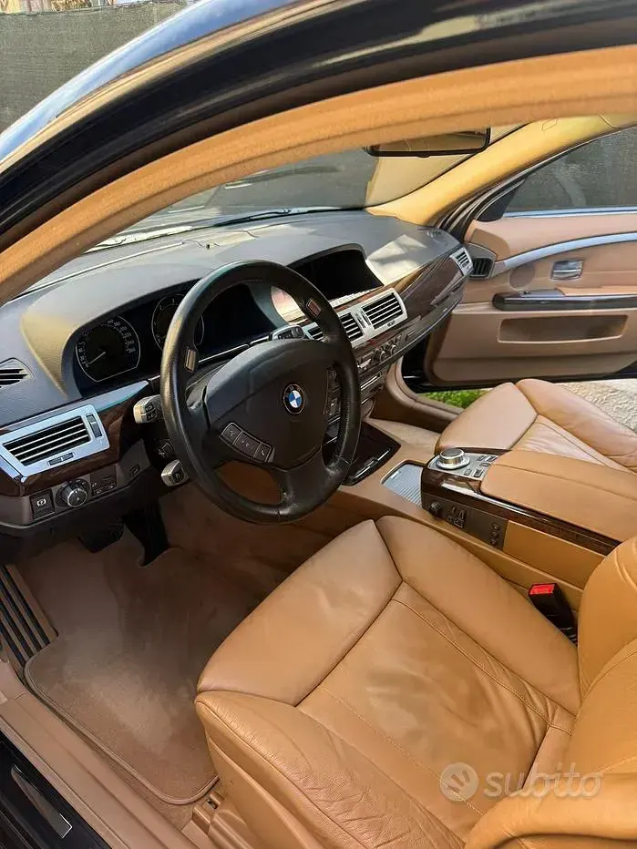 Usata BMW 730 231 CV (169 kW) 2006 Nero Berlina