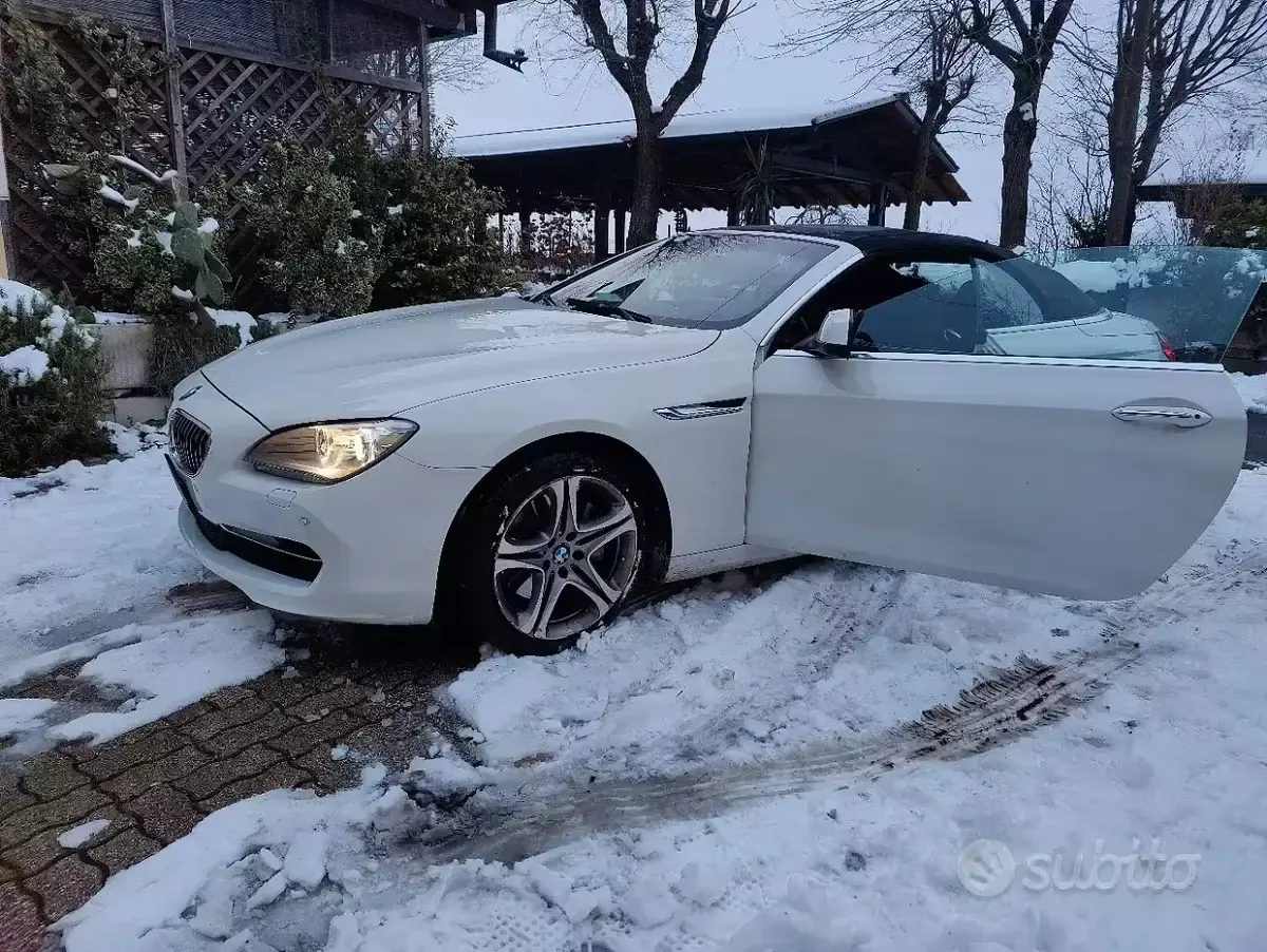 Usata BMW 640 313 CV (230 kW) 2012 Bianco Coupé