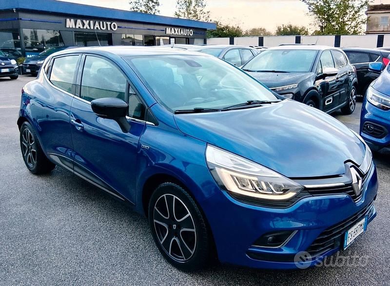 Usata Renault Clio IV 90 CV (66 kW) 2018 Blu Berlina