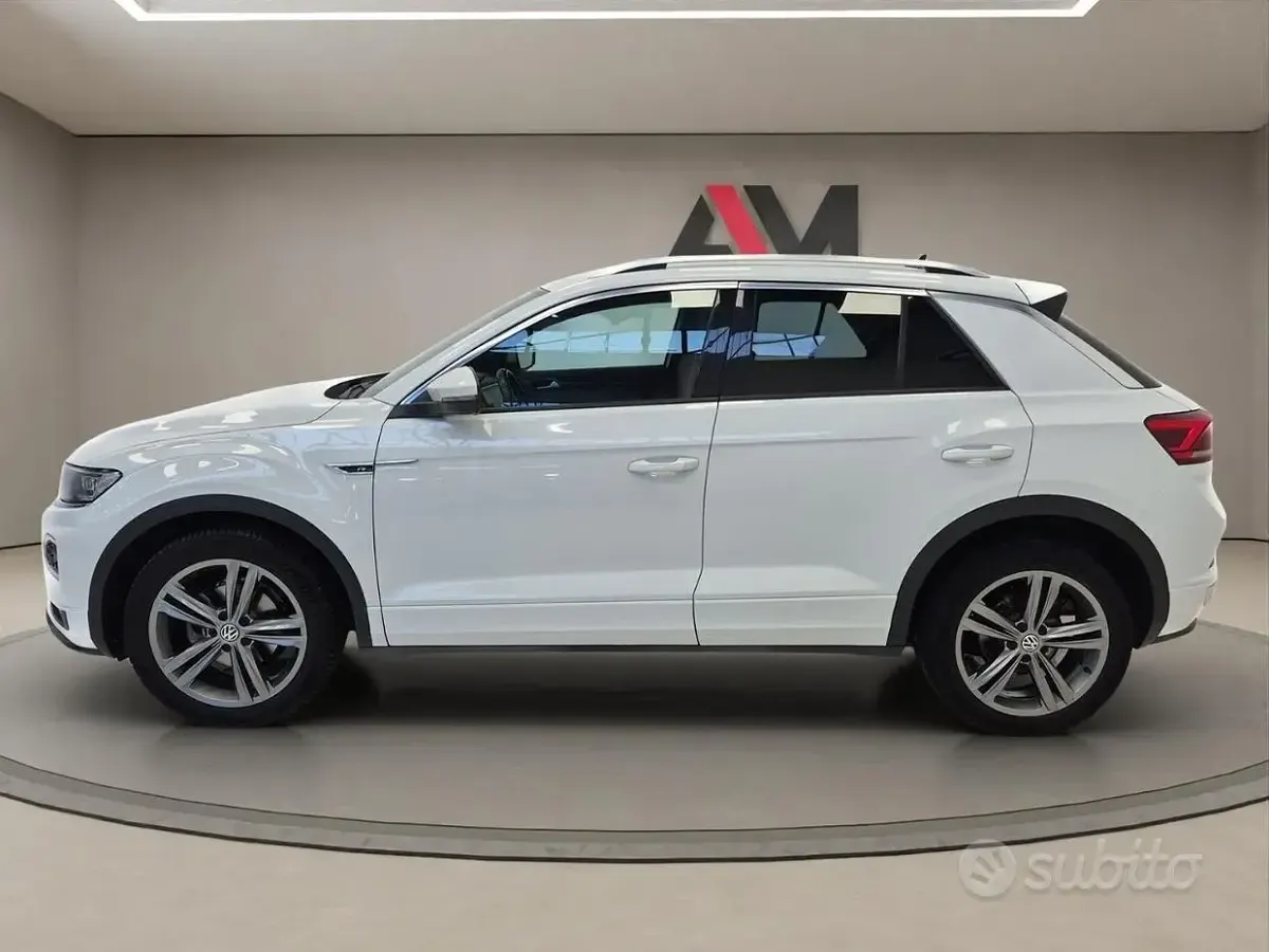 Usata VW T-Roc Advance 116 CV (85 kW) 2019 Bianco SUV
