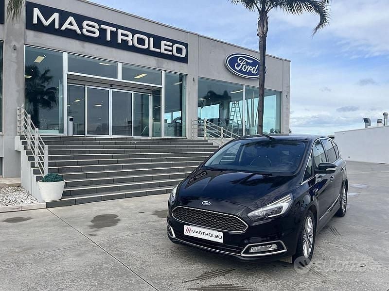 Usata Ford S-MAX Vignale 150 CV (110 kW) 2018 Nero Monovolume