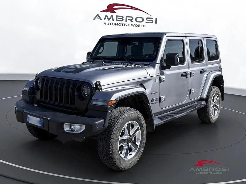Usata Jeep Wrangler Sahara 200 CV (147 kW) 2021 Argento SUV