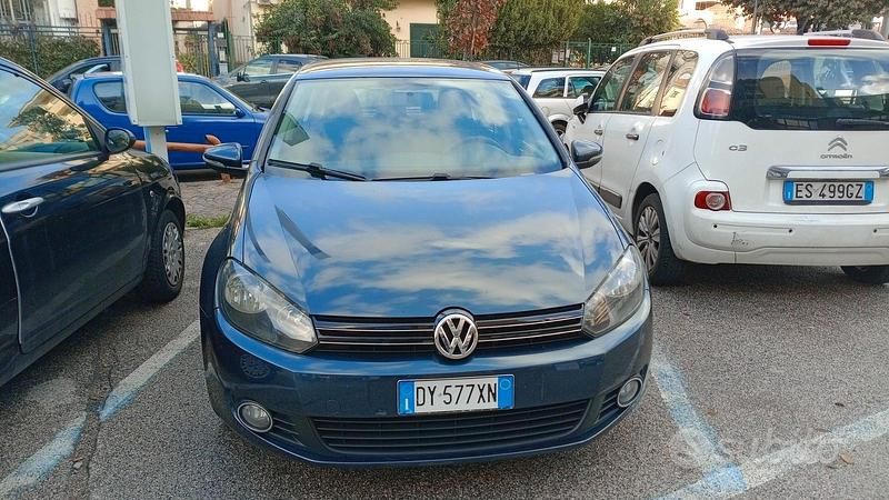Usata VW Golf VI 2009 Blu Utilitaria