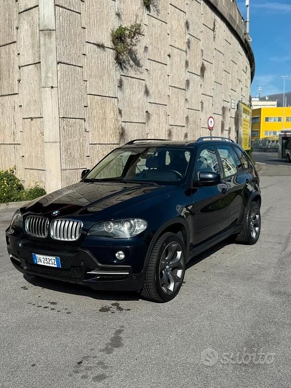 Usata BMW X5 235 CV (172 kW) 2008 Blu SUV