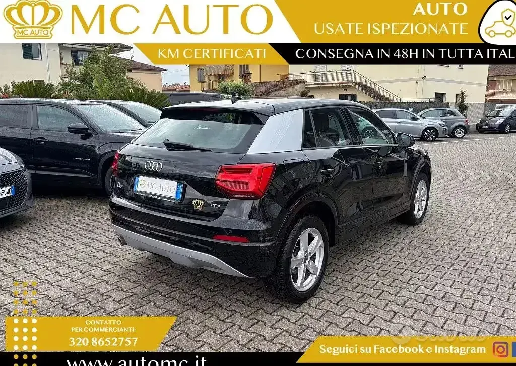 Usata Audi Q2 S-Line 116 CV (85 kW) 2018 Nero SUV