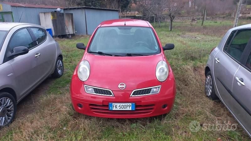 Usata Nissan Micra 80 CV (58 kW) 2009 Rosso Berlina