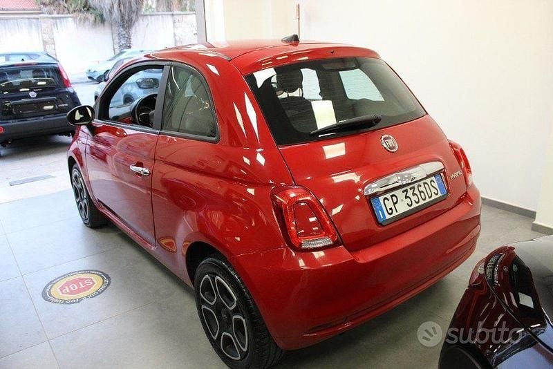 Usata Fiat 500 69 CV (50 kW) 2022 Rosso Utilitaria