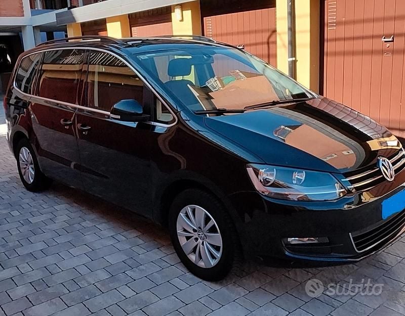 Usata VW Sharan 140 CV (102 kW) 2013 Nero Monovolume
