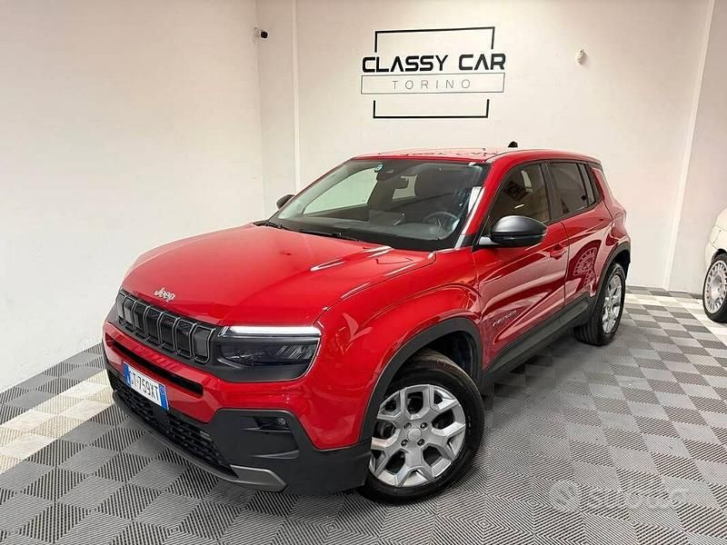 Usata Jeep Avenger Longitude 101 CV (74 kW) 2024 Rosso SUV