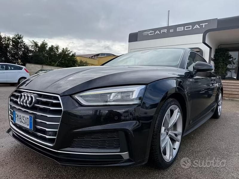Usata Audi A5 Ambiente 190 CV (139 kW) 2018 Nero Coupé