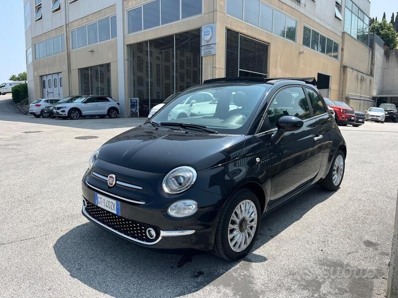 Usata Fiat 500C Dolcevita 69 CV (50 kW) 2024 Nero Cabrio