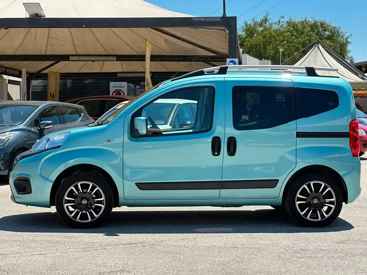 Usata Fiat Qubo Lounge 70 CV (51 kW) 2016 Verde Monovolume