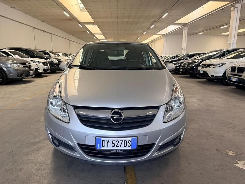 Usata Opel Corsa Enjoy 80 CV (58 kW) 2009 Grigio Utilitaria