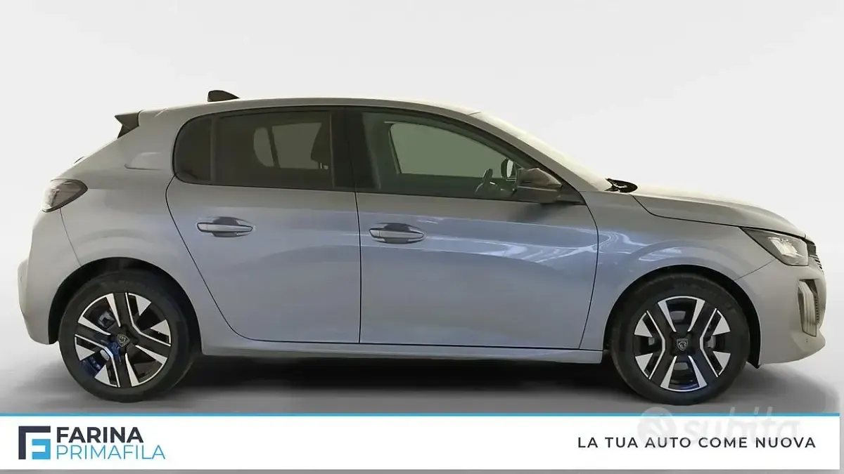 Usata Peugeot 208 Allure 101 CV (74 kW) 2025 Grigio artense Utilitaria