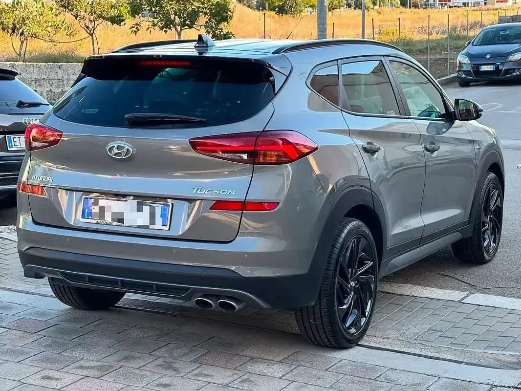 Usata Hyundai Tucson N Line 136 CV (100 kW) 2020 Grigio SUV