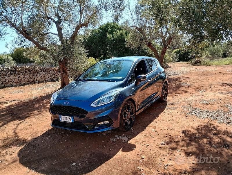 Blu Usata 2019 Ford Fiesta ST-Line Berlina | 11.990 € - Immagine 1/4
