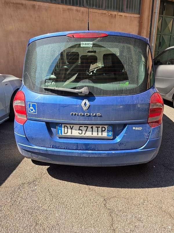 Usata Renault Grand Modus Dynamique 75 CV (55 kW) 2009 Blu/azzurro Monovolume