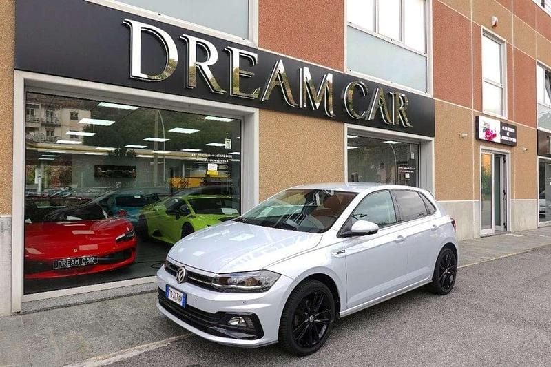 Usata VW Polo R-line 95 CV (69 kW) 2018 Grigio perlato Berlina