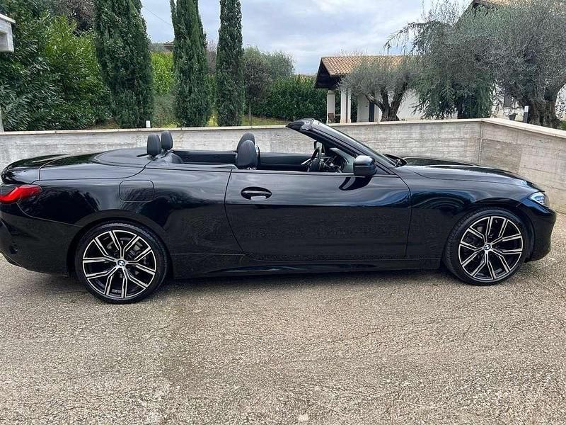 Usata BMW 420 Cabriolet Sport Line 184 CV (135 kW) 2022 Nero Cabrio