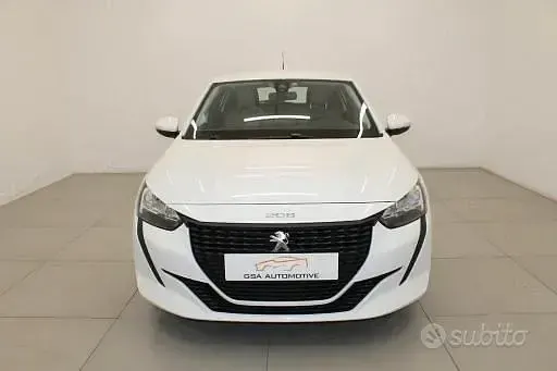 Usata Peugeot 208 Active 75 CV (55 kW) 2021 Bianco Utilitaria
