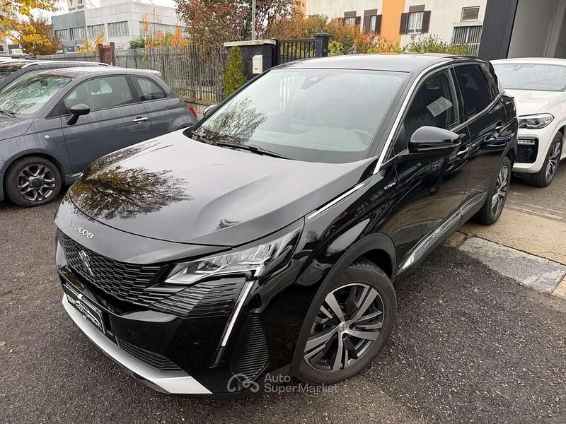 Usata Peugeot 3008 Allure 181 CV (133 kW) 2022 Nero Berlina